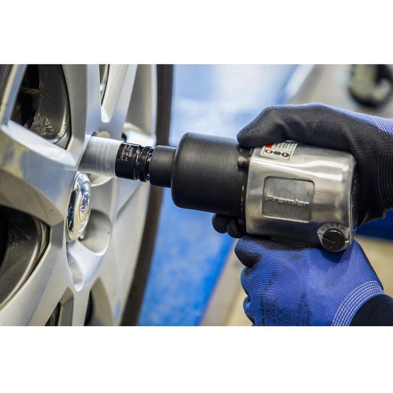 Sealey Alloy Wheel Ultra-Power Impact Socket 21mm 1/2"Sq Drive SX03921 Sealey  - Town Parts