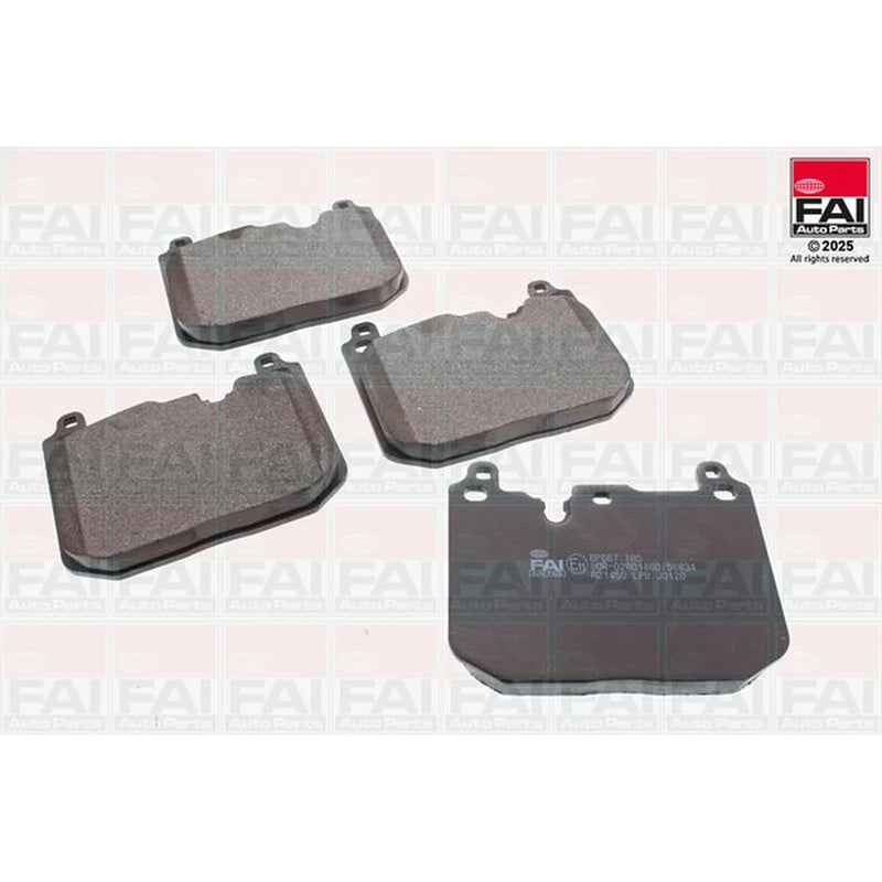 FAI Front Brake Pad Set BP667