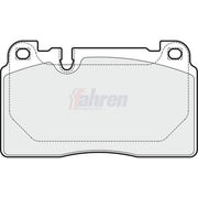 Fahren Front Brake Vented Discs & Pads fits Audi Q5 2009-2017 2.0