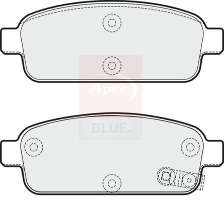 Apec Blue PD3269 Brake Pad Set, disc brake
