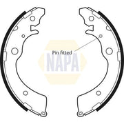 NAPA Brake Shoe Set Axle Kit NBS1014
