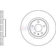 Fahren Front Vented & Rear Vented Brake Discs & Pads fits Audi Q5 2008-2017 2.0