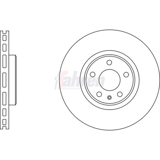 Fahren Front Vented & Rear Vented Brake Discs & Pads fits Audi Q5 2008-2017 2.0