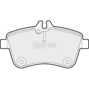 Fahren Front Brake Pad Set FBP3201