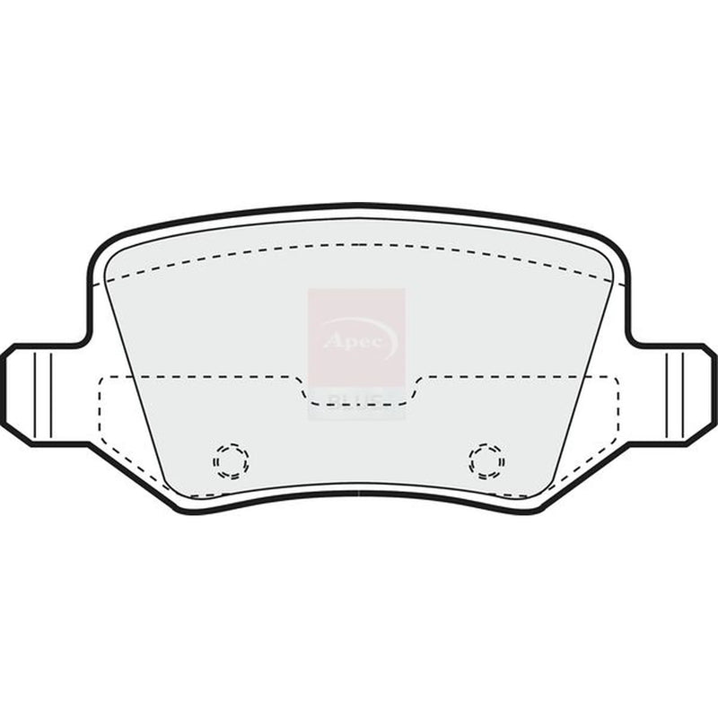 Apec Rear Brake Pad Set PD3151
