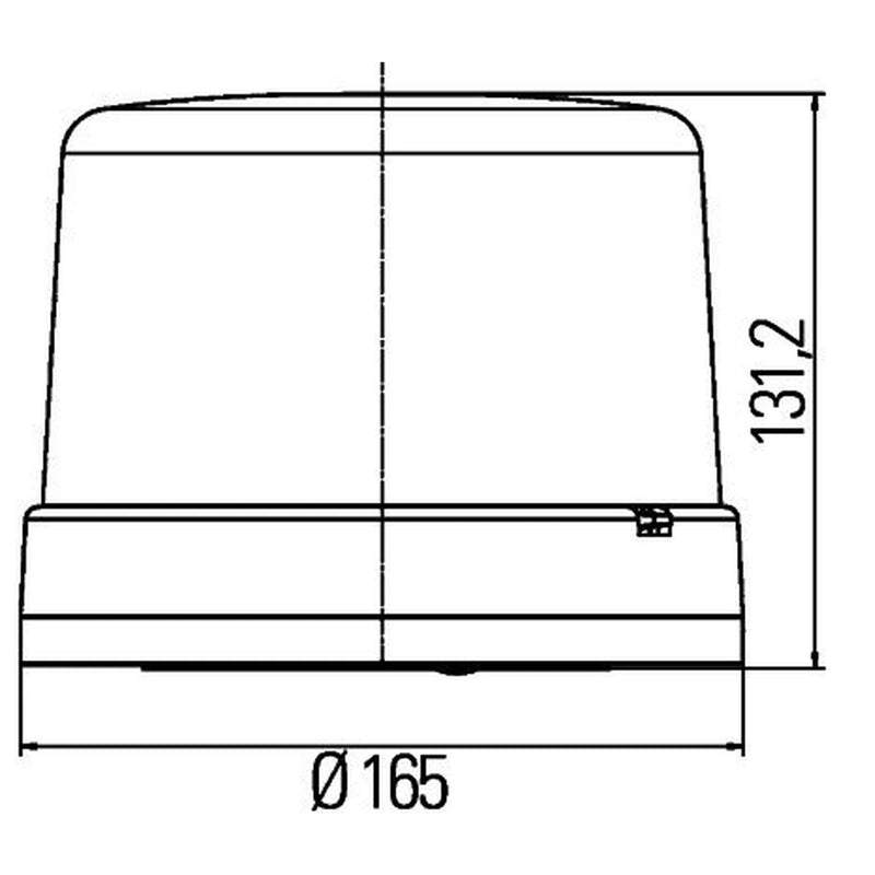 Hella Rotating Beacon Wide High 2RL 011 484-021