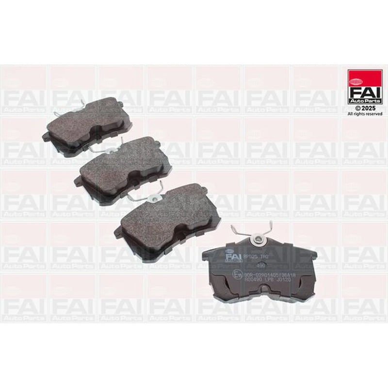 FAI Rear Brake Pad Set BP525