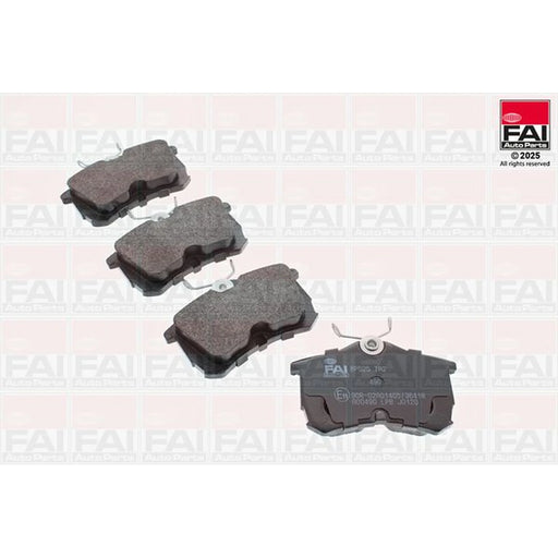 FAI Rear Brake Pad Set BP525