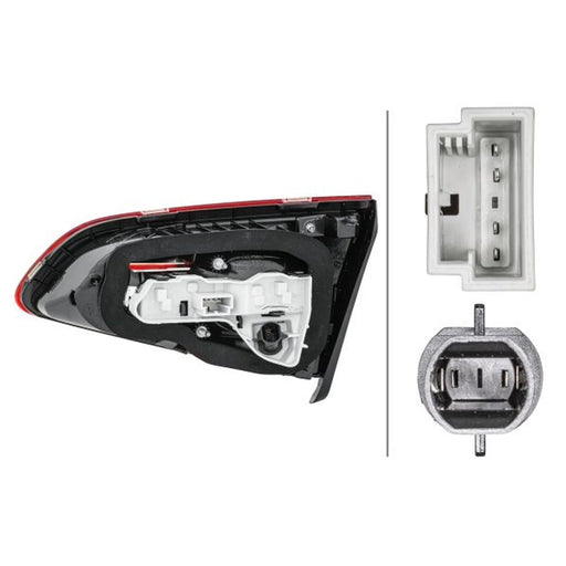 Hella Tail Light / Lamp WY21W Left 2TZ 011 978-111