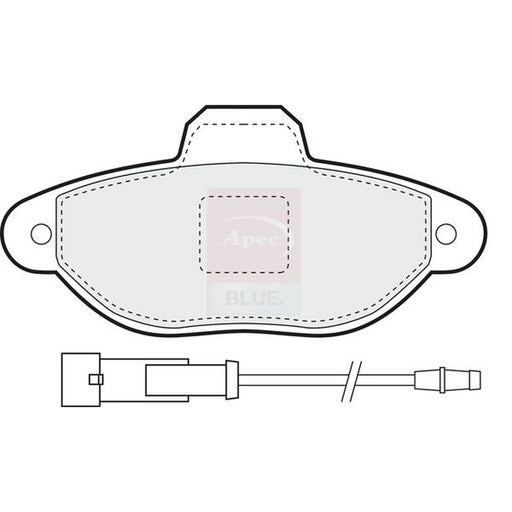 Apec Front Brake Pad Set PD3020