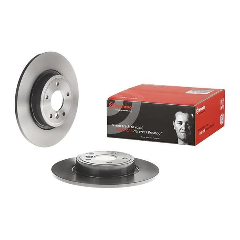 Brembo 2 x Solid Rear Brake Discs 08.C208.21-x2