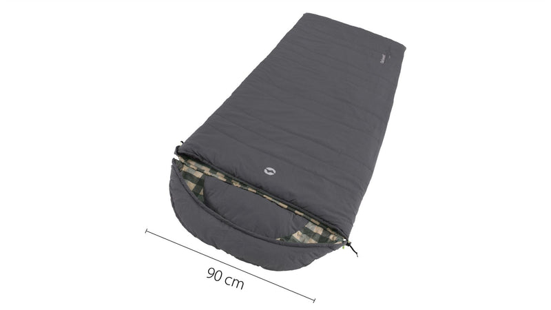 Outwell Camper Grey Single Sleeping Bag - Outwell - Van Life Living