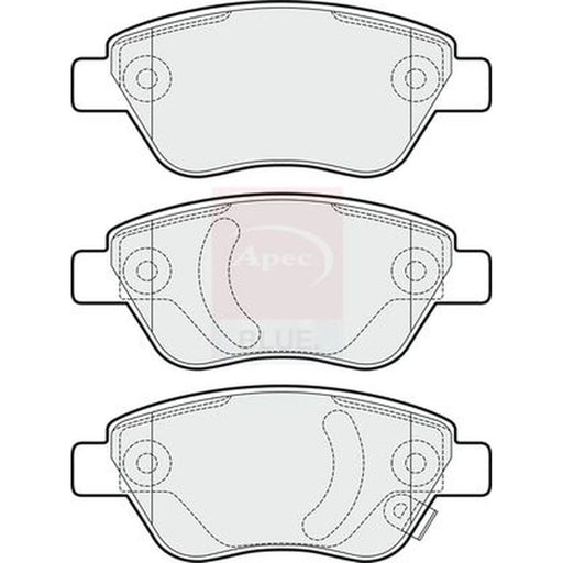 Apec Front Brake Pad Set PD3064