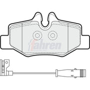 Fahren Rear Brake Pad Set FBP3106