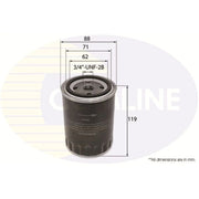 Comline Engine Oil Filter EOF066