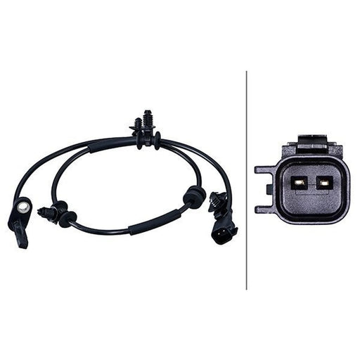 Hella ABS Wheel Speed Sensor Front 6PU 358 218-381
