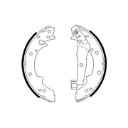 Bosch Brake Shoe Set Axle Kit 0 986 487 013