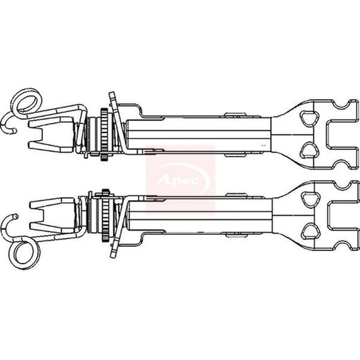 Apec Brake Slack Adjuster Teeth ADB3005