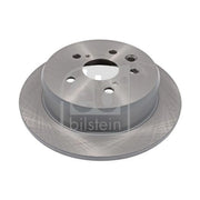 Febi 2 x Solid Rear Brake Discs 108562-x2