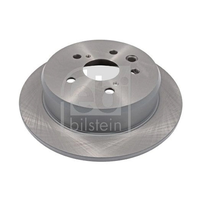 Febi 2 x Solid Rear Brake Discs 108562-x2