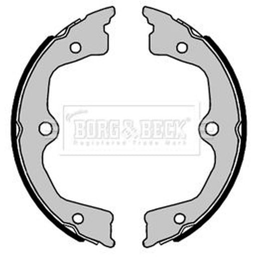 Borg & Beck Parking Brake Shoe Set BBS6487