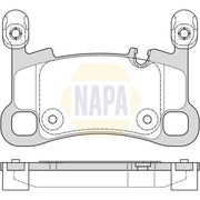 NAPA Rear Brake Pad Set NBP1994