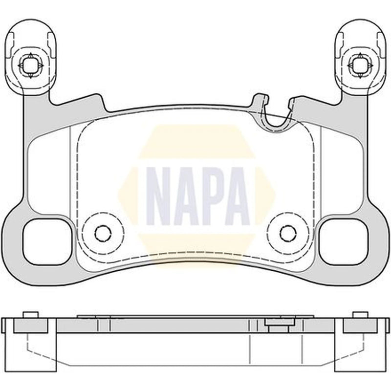 NAPA Rear Brake Pad Set NBP1994