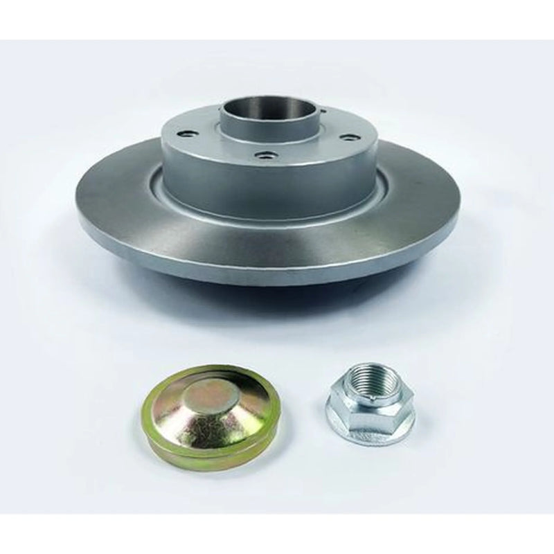Juratek 2 x Solid Rear Brake Discs VAU111C-x2