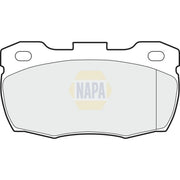 NAPA Front Brake Pad Set NBP1657