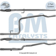 BM Catalysts Exhaust Pipe OD BM50772