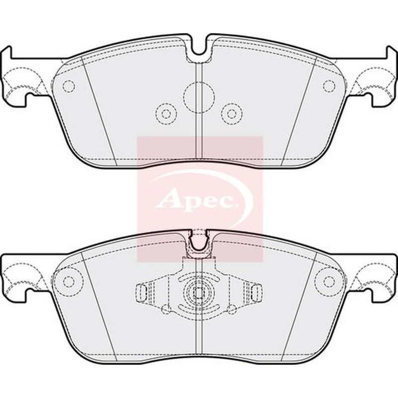 Apec Front Brake Pad Set PAD2061