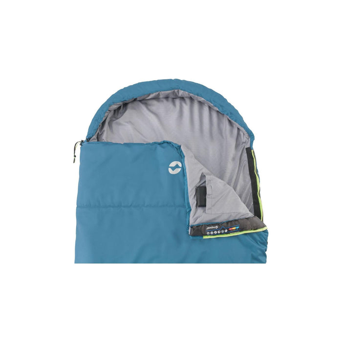 Outwell Campion Single Sleeping Bag with Comfort Hood - Outwell - Van Life Living