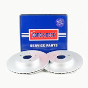 Borg & Beck 2 x Vented Front Brake Discs BBD4137
