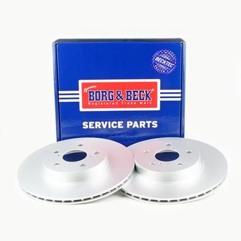 Borg & Beck 2 x Vented Front Brake Discs BBD4137