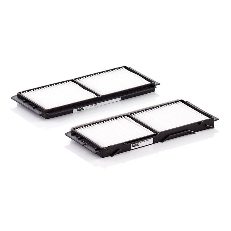 MANN-FILTER Cabin Air Filter (Pollen Filter) below the middle conso CU 26 008-2