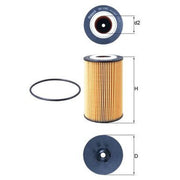 Mahle Engine Oil Filter OX 1161D
