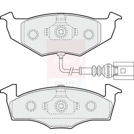 Apec Front Brake Pad Set PD3488
