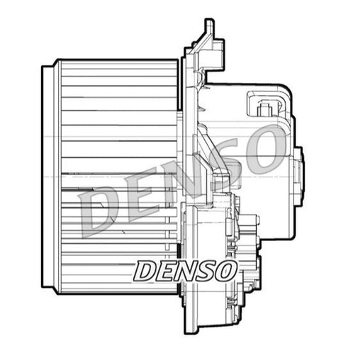 Denso Heater Blower Fan DEA09072