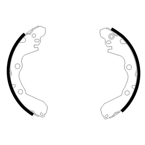 Mintex Brake Shoe Set Axle Kit MFR510