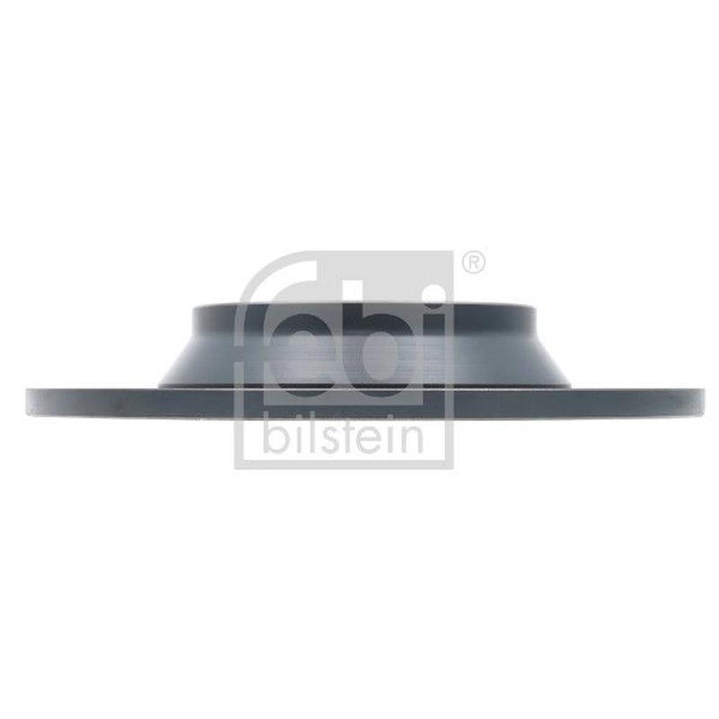 Febi 2 x Solid Rear Brake Discs 104496-x2