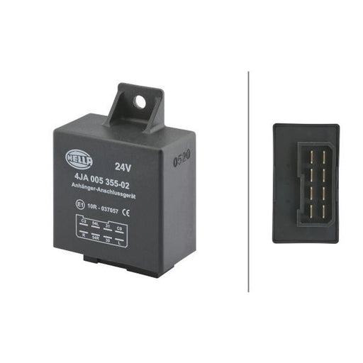 Hella Trailer Connection Unit 24V 4JA 4JA 005 355-021 1184192-9 4JA 005 355-021