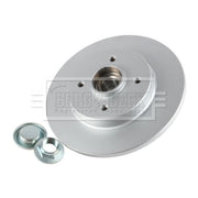 Borg & Beck 2 x Solid Rear Brake Discs BBD5842S-x2