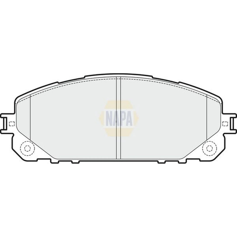 NAPA Front Brake Pad Set NBP1778