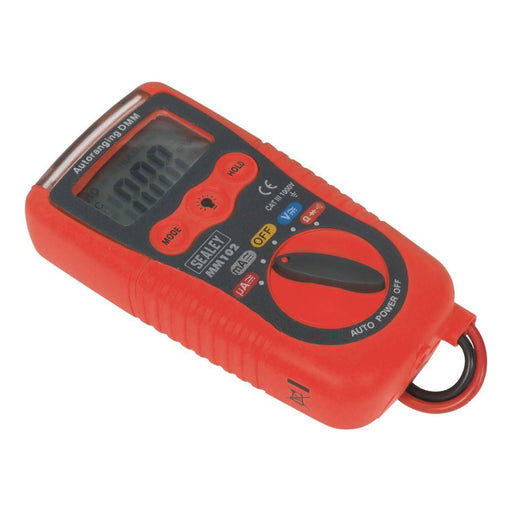 Sealey Professional Auto-Ranging Digital Multimeter mm102 Sealey  - Town Parts
