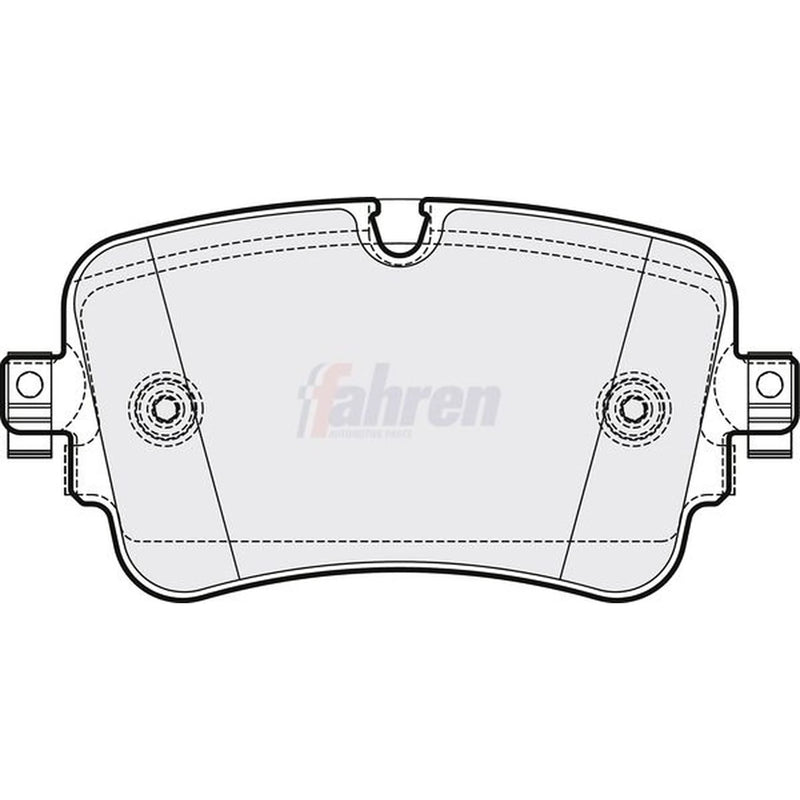 Fahren Rear Brake Pad Set fits Audi A5 2024-2025 2.0