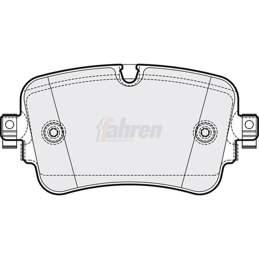 Fahren Rear Brake Pad Set fits Audi A5 2024-2025 2.0