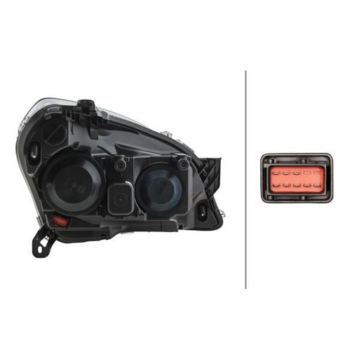 Hella Headlight Headlamp W5W Left 1EG 270 370-311