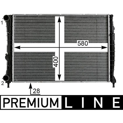 Mahle Engine Radiator CR 1984 000P