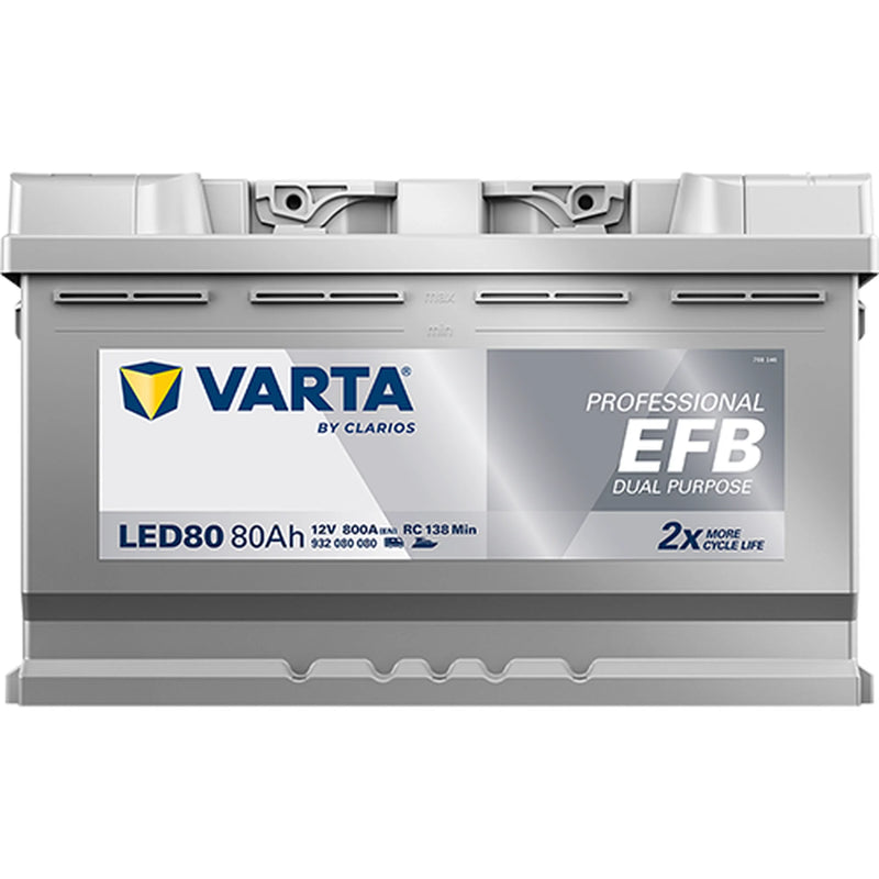 Varta Battery 12V 80Ah 800A 932080080K312