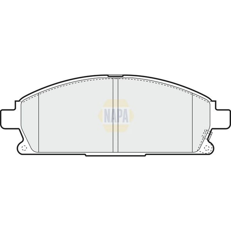 NAPA Front Brake Pad Set NBP1087